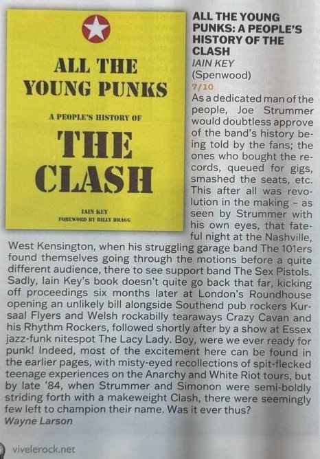 Book review in magazine