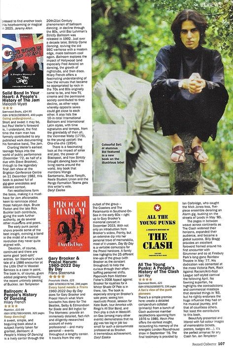 Book review in magazine